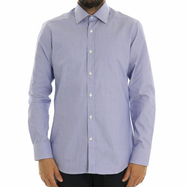 CAMICIA MICROFANTASIA CALIBAN - Mad Fashion | img vers.1300x/